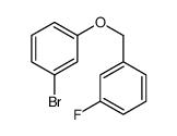 3-(3-FLUOROBENZYLOXY)BROMOBENZENE structure