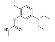 methyl-carbamic acid-(5-diethylamino-2-methyl-phenyl ester) Structure