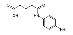 5-(4-aminoanilino)-5-oxopentanoic acid结构式