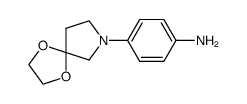 4-(1,4-DIOXA-7-AZASPIRO[4.4]NONAN-7-YL)ANILINE structure