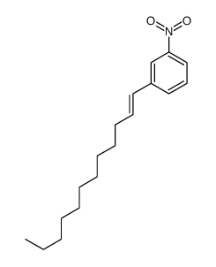 1-dodec-1-enyl-3-nitrobenzene Structure