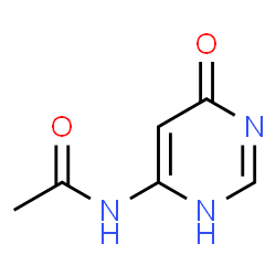 N-(6-HYDROXYPYRIMIDIN-4-YL)ACETAMIDE结构式