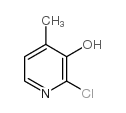 2-氯-4-甲基-3-羟基吡啶结构式