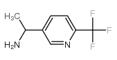 (1-[6-(TRIFLUOROMETHYL)PYRIDIN-3-YL]ETHYL)AMINE Structure