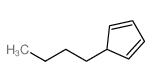 5-Butylcyclopenta-1,3-diene structure