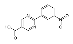 2-(3-nitrophenyl)pyrimidine-5-carboxylic acid Structure