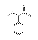 N,N-dimethyl-1-nitro-1-phenylmethanamine Structure