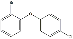 1-bromo-2-(4-chlorophenoxy)benzene结构式