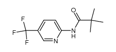 N-(5-(trifluoromethyl)pyridin-2-yl)pivalamide Structure