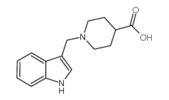 1-(1H-Indol-3-ylmethyl)piperidine-4-carboxylic acid picture