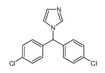 1-[bis(4-chlorophenyl)methyl]imidazole结构式