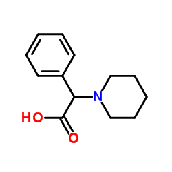 2-苯基-2-(哌啶-1-基)乙酸图片