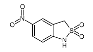 5-硝基-1,3-二氢-2,1-苯异噻唑 2,2-二氧化物图片