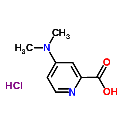 4-(Dimethylamino)-2-pyridinecarboxylic acid hydrochloride (1:1)结构式