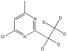 4-Chloro-6-methyl-2-(ethyl-d5)-pyrimidine图片