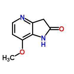 7-Methoxy-1,3-dihydro-2H-pyrrolo[3,2-b]pyridin-2-one Structure