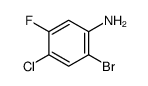 2-Bromo-4-chloro-5-fluoro-phenylamine Structure