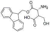 FMoc-(R)-3-aMino-2-(hydroxyMethyl)propanoic acid structure