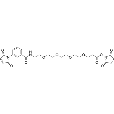 Mal-Ph-CONH-PEG4-​NHS ester图片