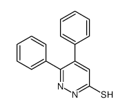 3,4-diphenyl-1H-pyridazine-6-thione结构式