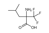 DL-2-(TRIFLUOROMETHYL)LEUCINE Structure