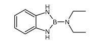 o-C6H4(NH)2BN(C2H5)2结构式