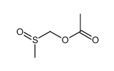 ACETOXYMETHYL METHYL SULFOXIDE Structure