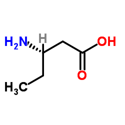 (S)-3-氨基戊酸结构式