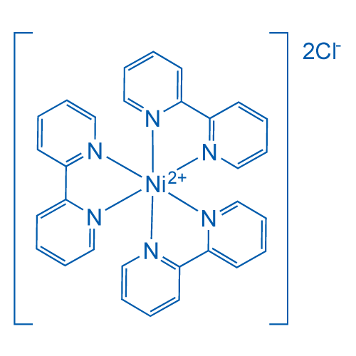 Tris(2,2'-bipyridine)nickel dichloride structure