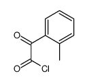 Benzeneacetyl chloride, 2-methyl-alpha-oxo- (9CI)结构式