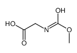 N-(Methoxycarbonyl)glycine Structure