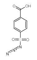 4-Carboxybenzenesulfonazide structure