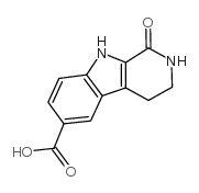 1-氧代-2,3,4,9-四氢-1H-b-咔啉-6-羧酸结构式