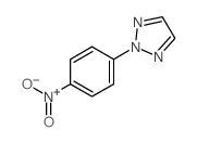 2-(4-Nitrophenyl)-2H-1,2,3-triazole Structure