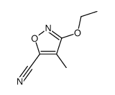 5-Isoxazolecarbonitrile,3-ethoxy-4-methyl-(9CI) picture