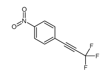 1-nitro-4-(3,3,3-trifluoroprop-1-ynyl)benzene Structure