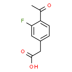 2-(4-Acetyl-3-fluorophenyl)acetic acid picture