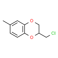 2-(CHLOROMETHYL)-6-METHYL-2,3-DIHYDROBENZO[B][1,4]DIOXINE structure