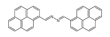 bis-pyren-1-ylmethylene-hydrazine结构式