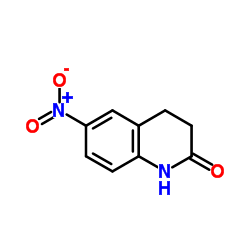 6-硝基-3,4-二氢喹啉-2(1H)-星空app结构式