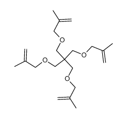 1,3-bis-methallyloxy-2,2-bis-methallyloxymethyl-propane Structure