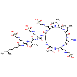 COLISTIMETHATESODIUM Structure