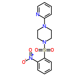 1-(2-nitro-benzenesulfonyl)-4-pyridin-2-yl-piperazine图片