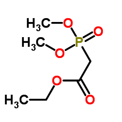 Ethyl 2-(dimethoxyphosphoryl)acetate Structure