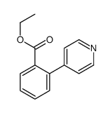 ethyl 2-pyridin-4-ylbenzoate Structure