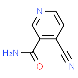 Nicotinamide, 4-cyano- (6CI,7CI,8CI) Structure