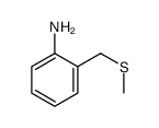 2-(methylsulfanylmethyl)aniline结构式