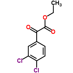 Ethyl 3,4-dichlorophenylglyoxylate Structure