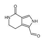 2H-Pyrrolo[3,4-c]pyridine-1-carboxaldehyde,4,5,6,7-tetrahydro-4-oxo-(9CI)结构式