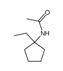 Acetamide, N-(1-ethylcyclopentyl)- (6CI,7CI,8CI,9CI)结构式